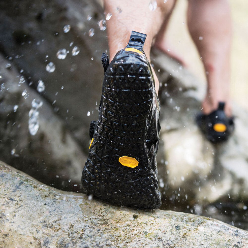 Zapatos De Agua Hombre Grises - FiveFingers V-Aqua - ZVGFSK-762